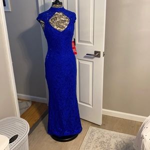 Sapphire blue Marina dress